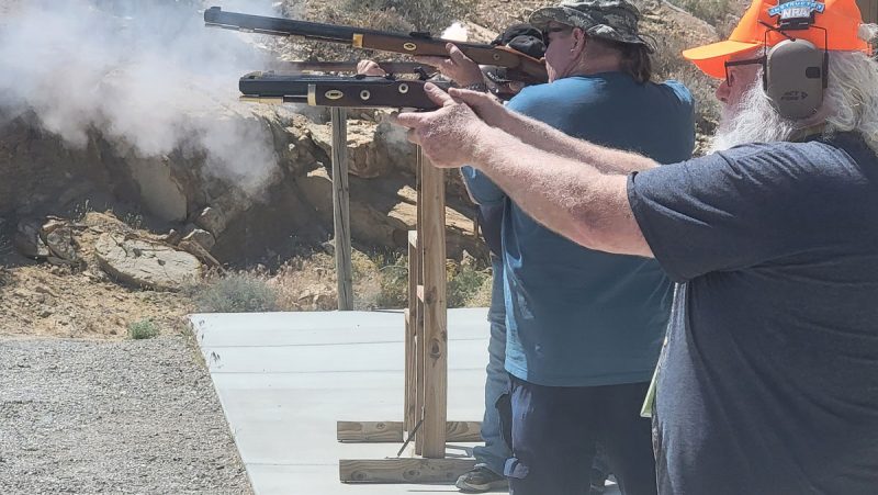 AVGC Black Powder Muzzleloader shooting
